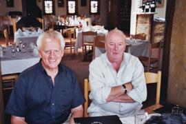 2006 MOBS with Brother Anthony Lunch at "La Rustica".   Peter Cepernich and Barry Flowers