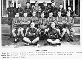 1950 Rugby First XV