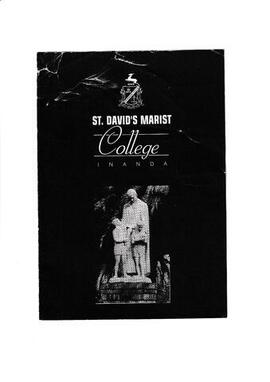 1996 (circa) St David's Marist College Inanda Prospectus