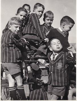 1964 Prep School Boys and Brother Philip