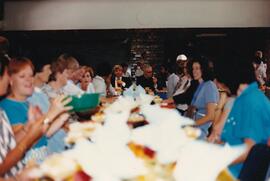1988 Grade 7 farewell lunch in the Old Hall