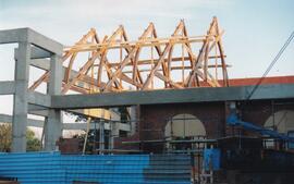 1999  Champagnat Hall under construction