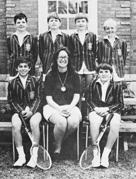 1972 Prep Tennis A Team