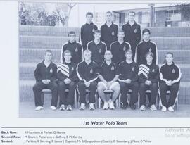 2009 1st Water Polo Team