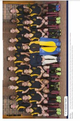 2016 1st XI Hockey Team