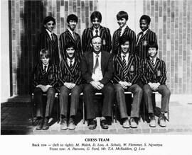 1985 Chess Team