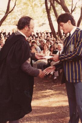 1984 Prizegiving with Dr Ken Hartshorne