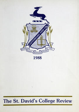 St David's Marist Inanda Yearbook 1988