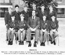 1980 Prefects  Junior School