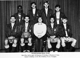 1987 Senior Basketball Team