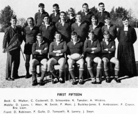 1965 Rugby First XV