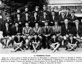 1980 A Swimming Team