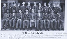 2011 Grade 12 Leadership Scrolls