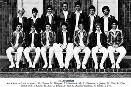 1977 Cricket 1st XI