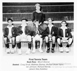 1999 First Tennis Team