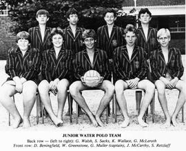 1980 A Water Polo Team Junior School