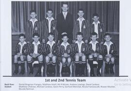 2011 1st and 2nd Tennis Teams - Prep