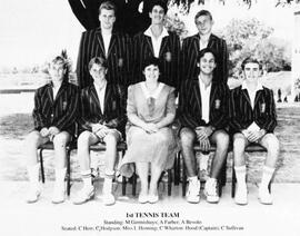 1990 1st Tennis Team