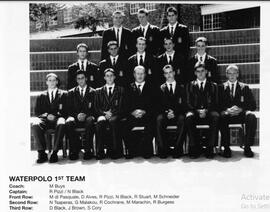 2001 Waterpolo 1st Team