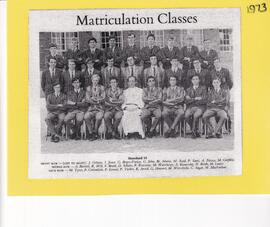 1973 Matriculation Class