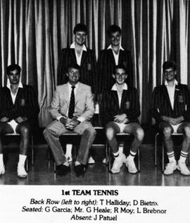 1988 1st Team Tennis