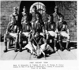1966 First Hockey Team