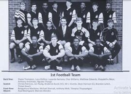 2011 1st Football Team