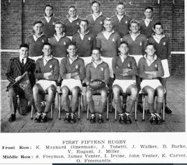 1954 Rugby First XV