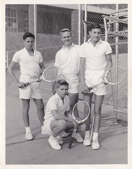 1964 Tennis teams - not identified