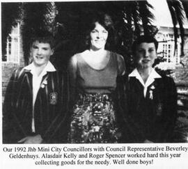 1992 Junior Mini City Counsellors