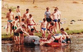 1982 Standard 7 environmental education excursion at Farm Kloofwaters, Magaliesburg