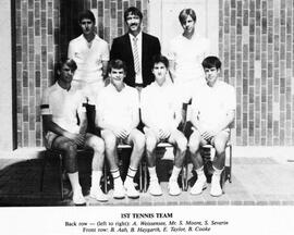 1985 First Tennis Team
