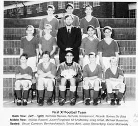 1999 First XI Football Team