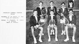 1955 Primary School Tennis Team
