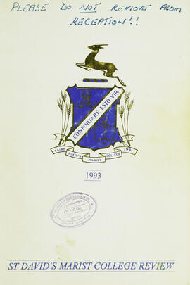 St David's Marist Inanda Yearbook 1993