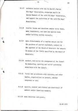 1985 St David's College (Marist Brothers) Inanda Parent Teacher Association. Proposed Amended Con...