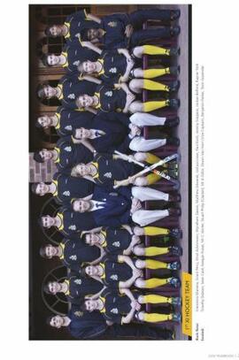 2012 1st XI Hockey Team