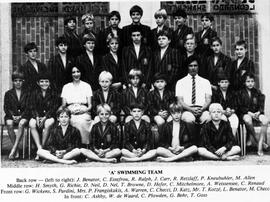 1981 A Swimming Team Junior School