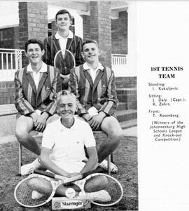 1962 Tennis Team