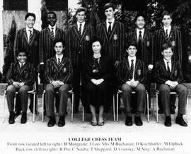 1990 College Chess Team