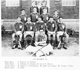 1964 1st Hockey XI