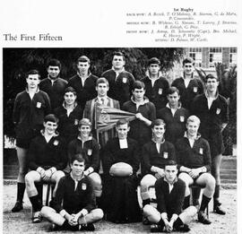 1967 Rugby First XV