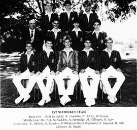1983 Cricket 1st XI