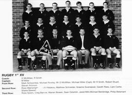 2001 Rugby First XV
