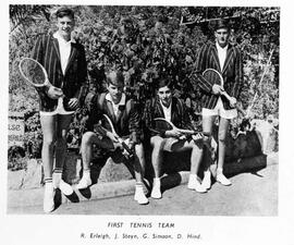 1966 First Tennis Team