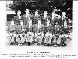 1982 Matric Dance Committee