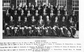 1957 Junior Matric