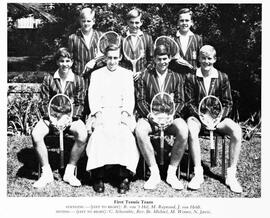 1968 First Tennis Team