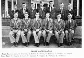 1953 Senior Matriculation