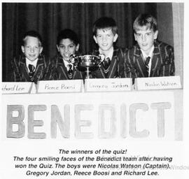 1999  Prep Inter-House Quiz